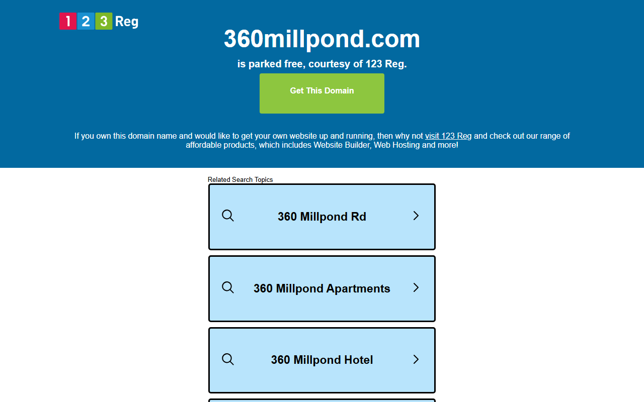 360millpond.com screenshot