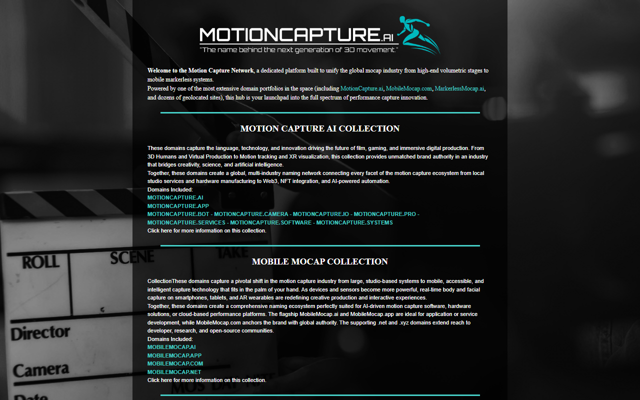 360motioncapture.com screenshot