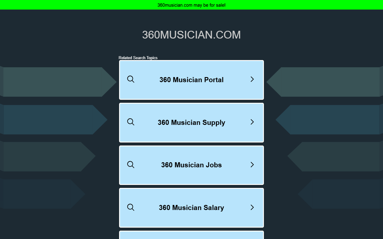 360musician.com screenshot