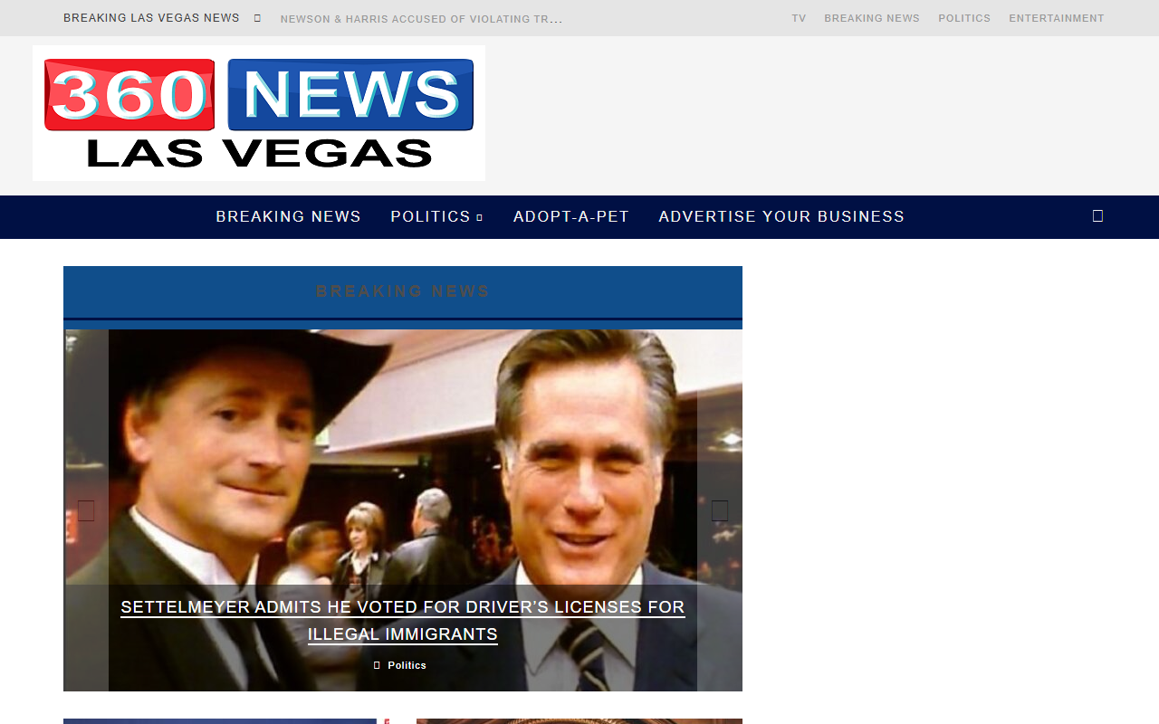 360newslasvegas.com screenshot