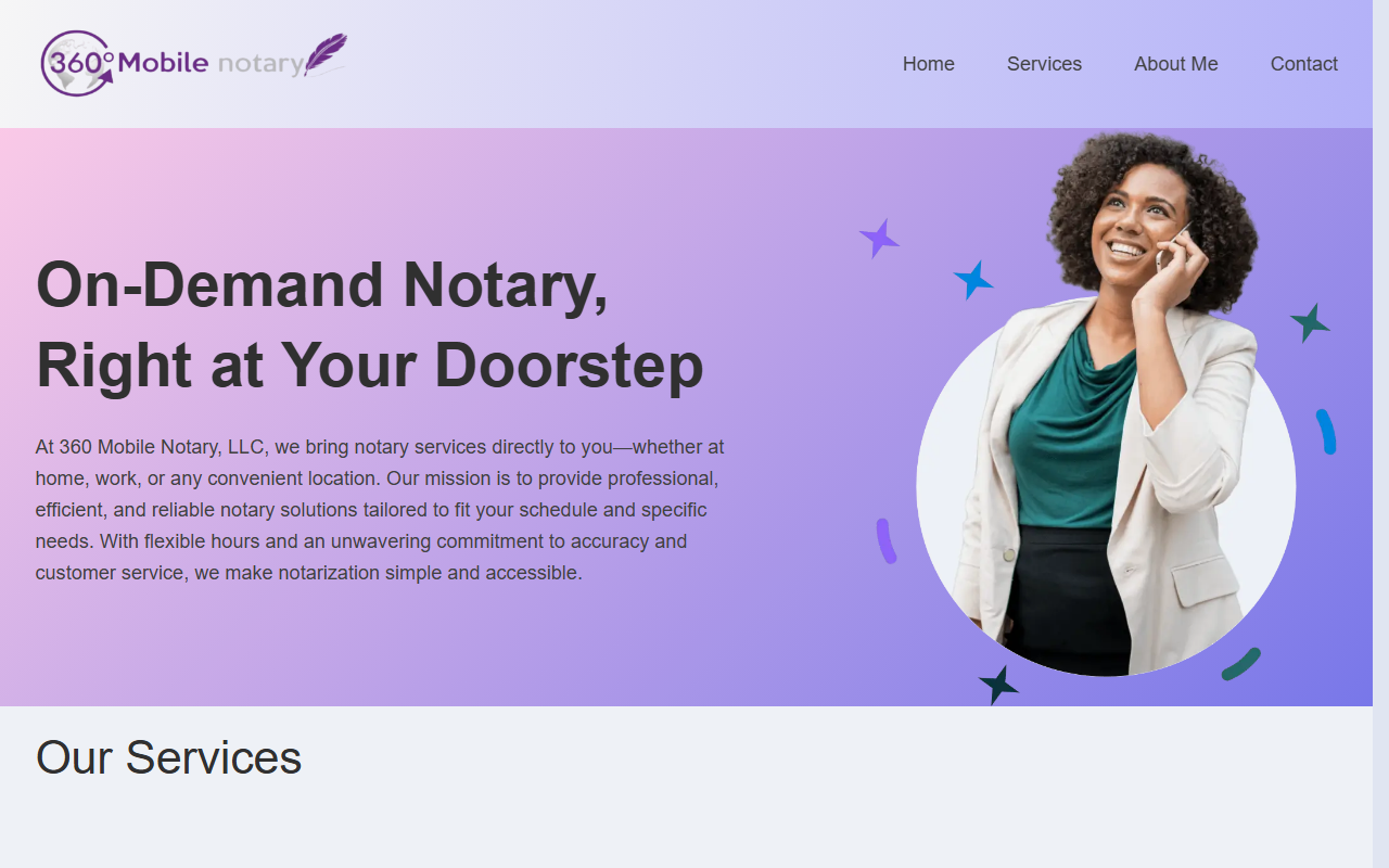 360notary4u.com screenshot