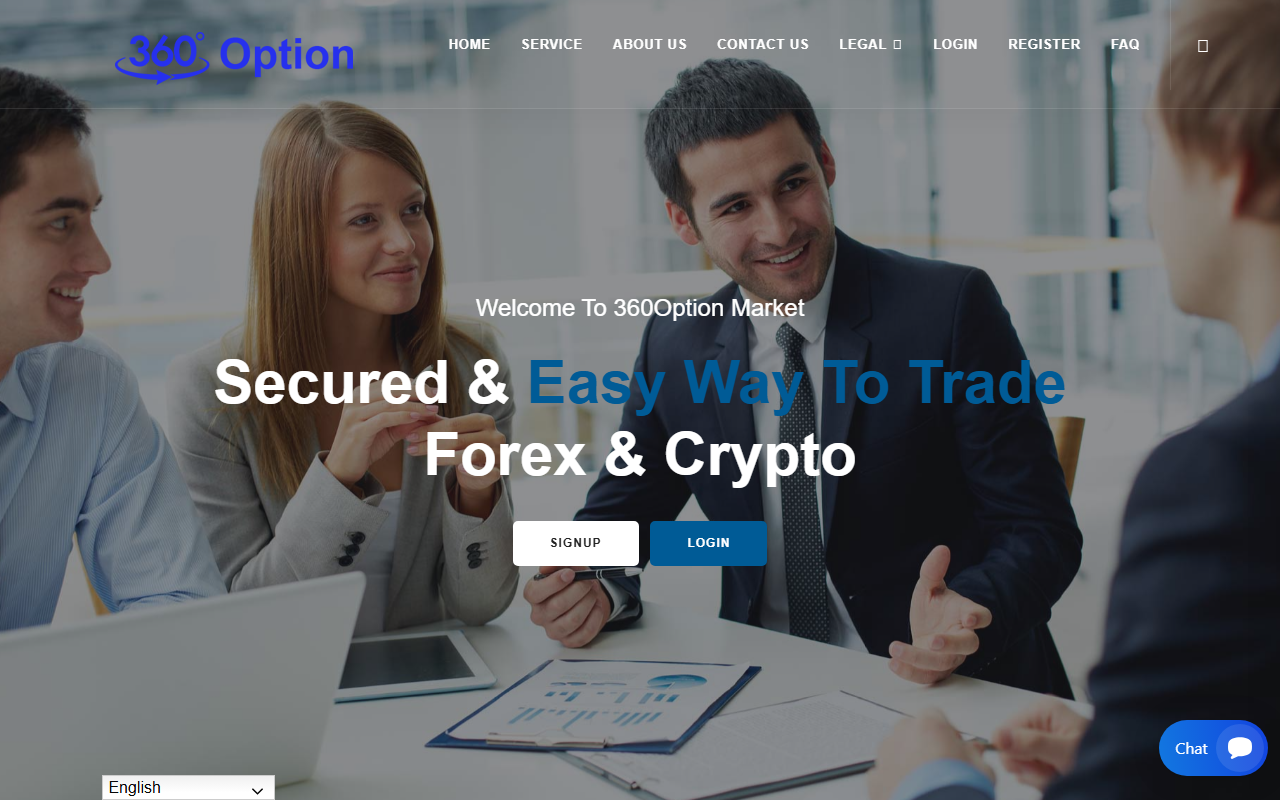 360optionmarket.com screenshot