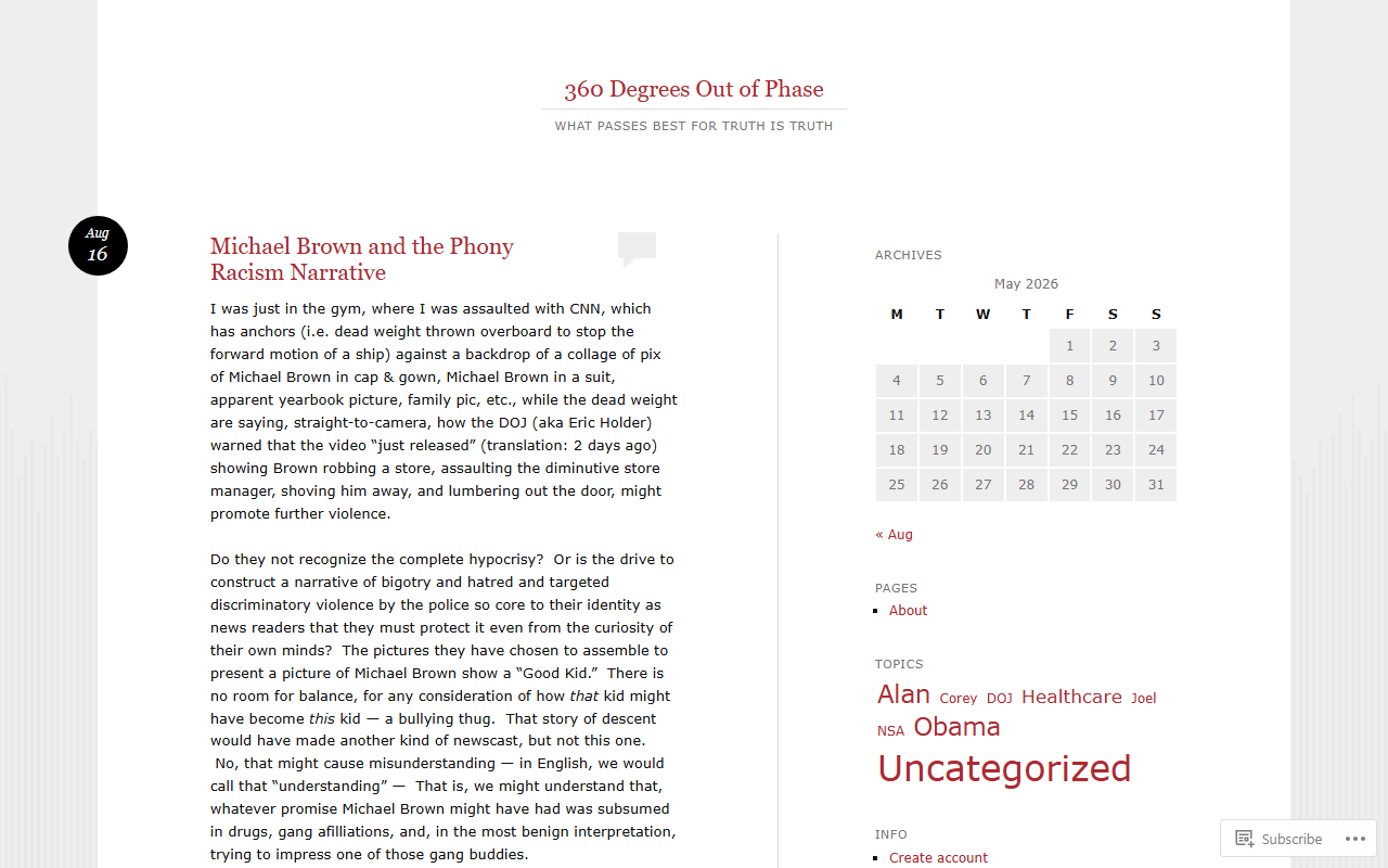 360outofphase.com screenshot
