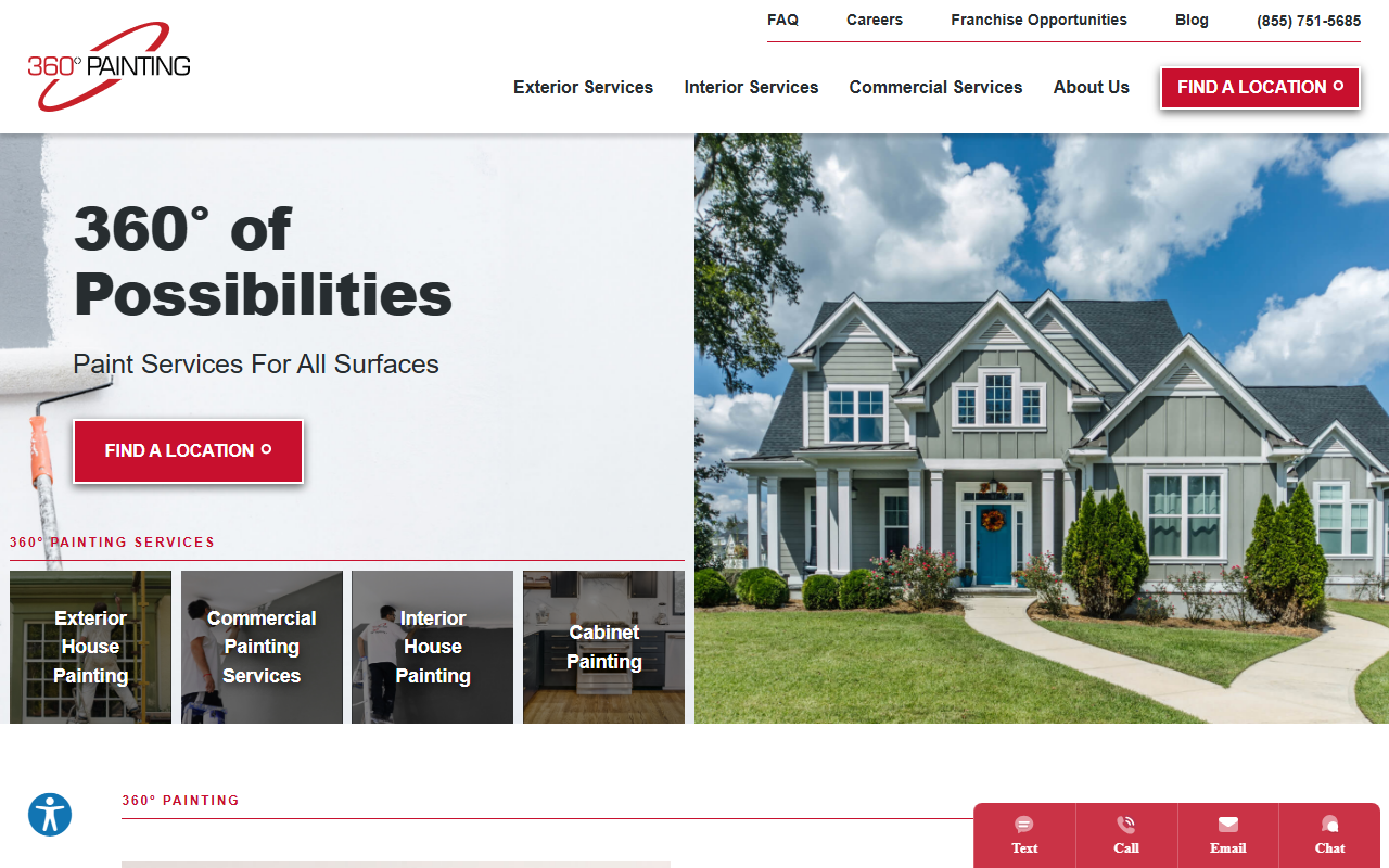 360paintinghq.com screenshot