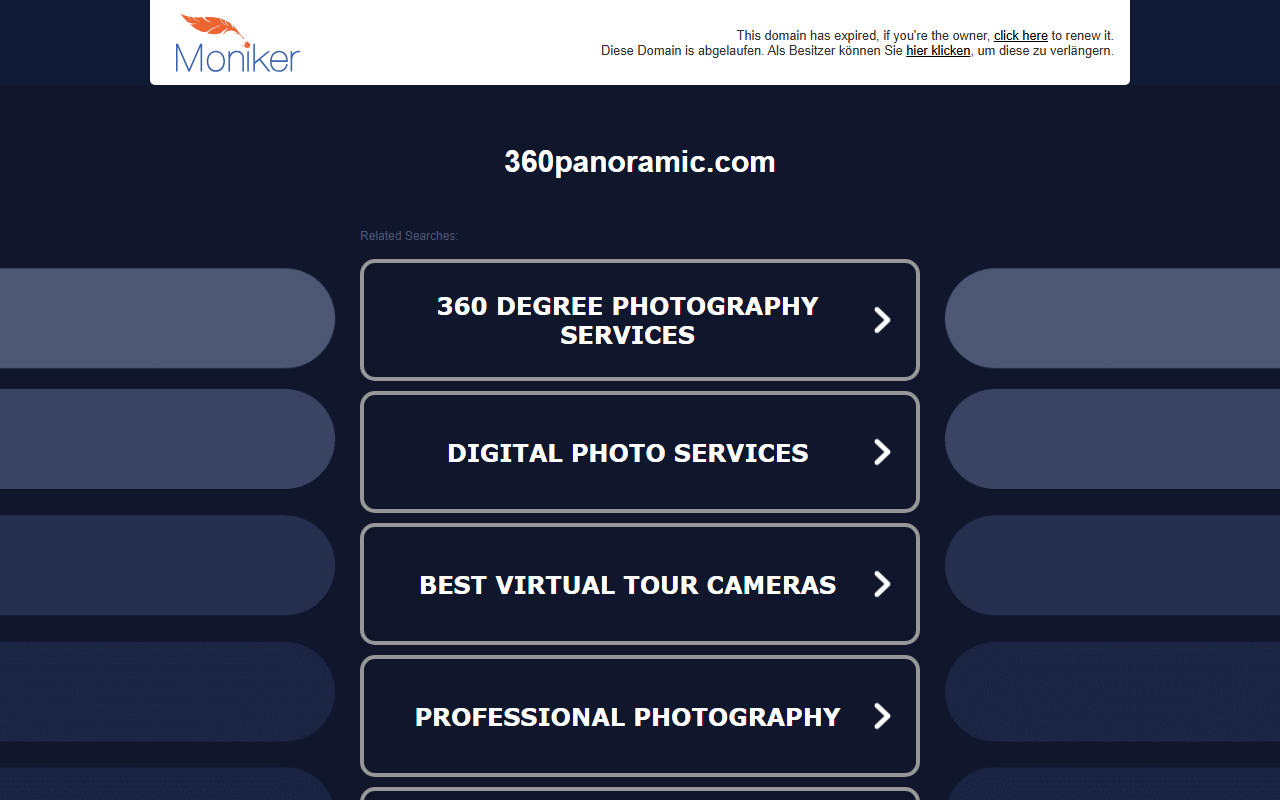 360panoramic.com screenshot