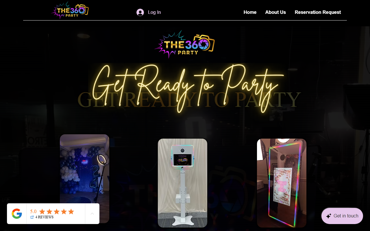 360partyco.com screenshot