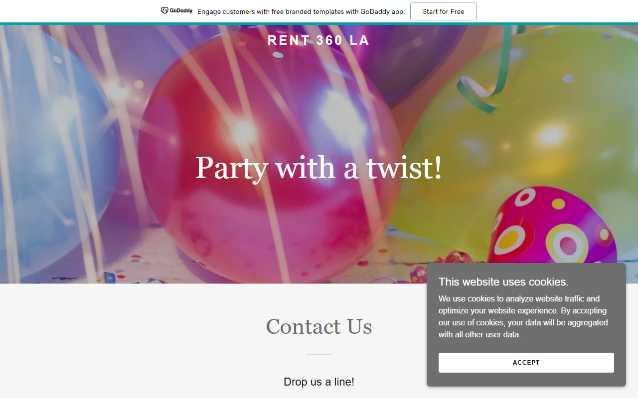 360partyla.com screenshot