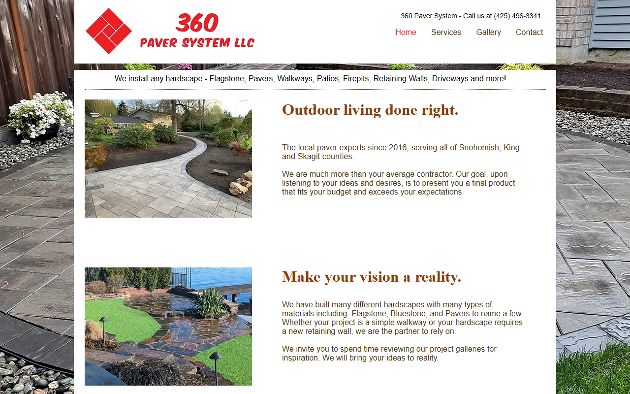 360paversystem.com screenshot