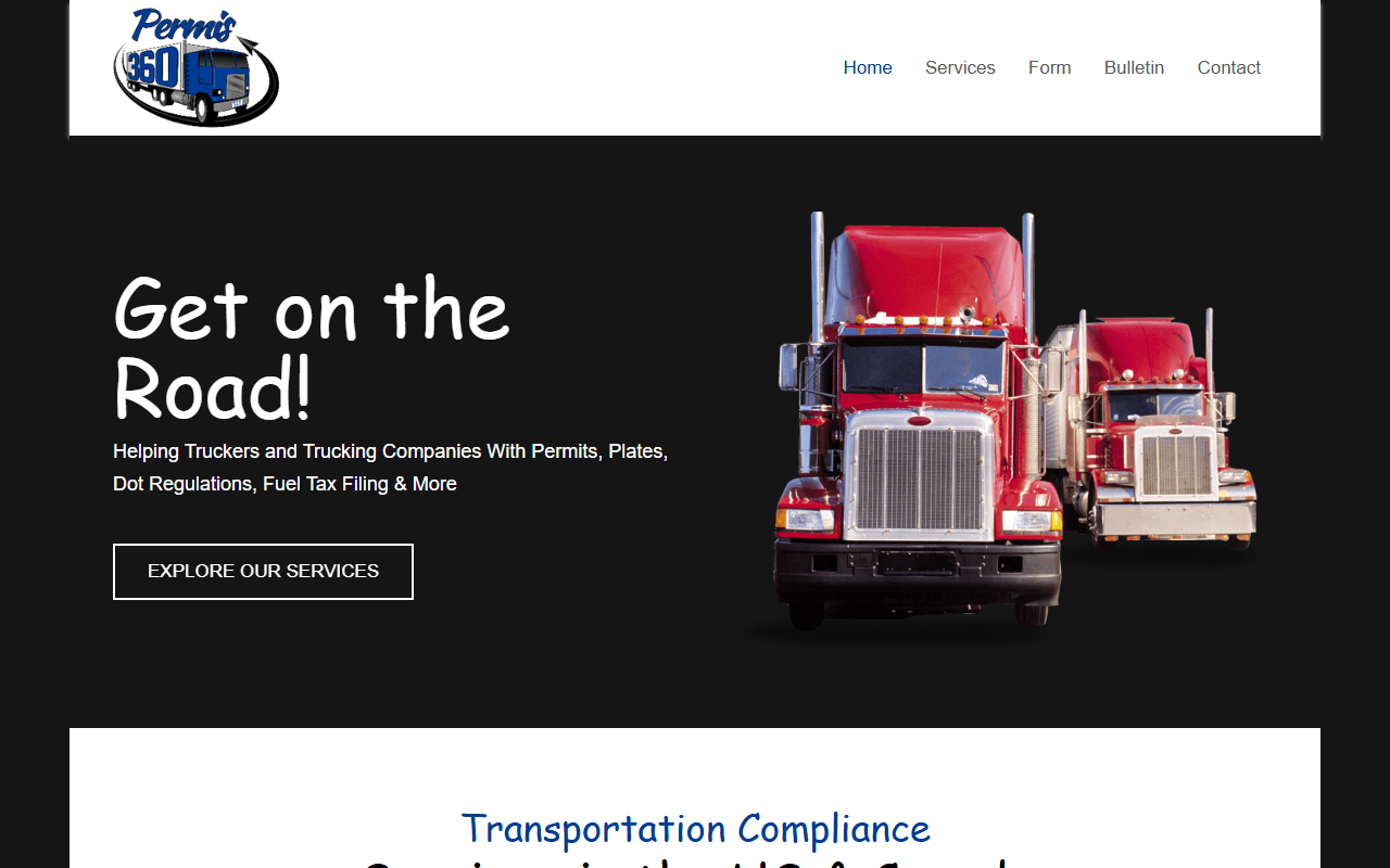 360permits.com screenshot