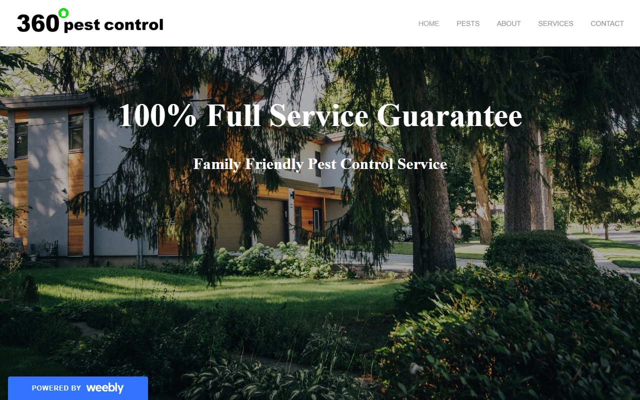 360pestcontrolut.com screenshot