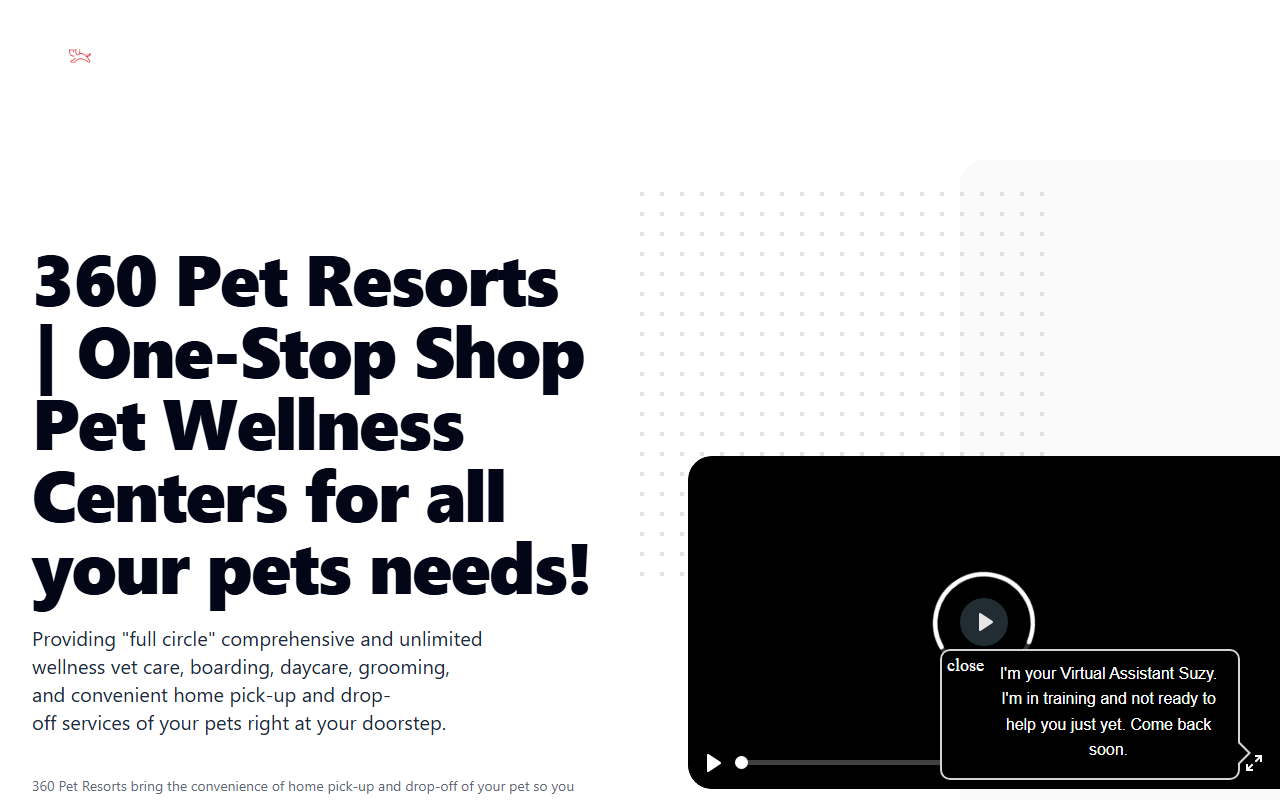 360petresort.com screenshot