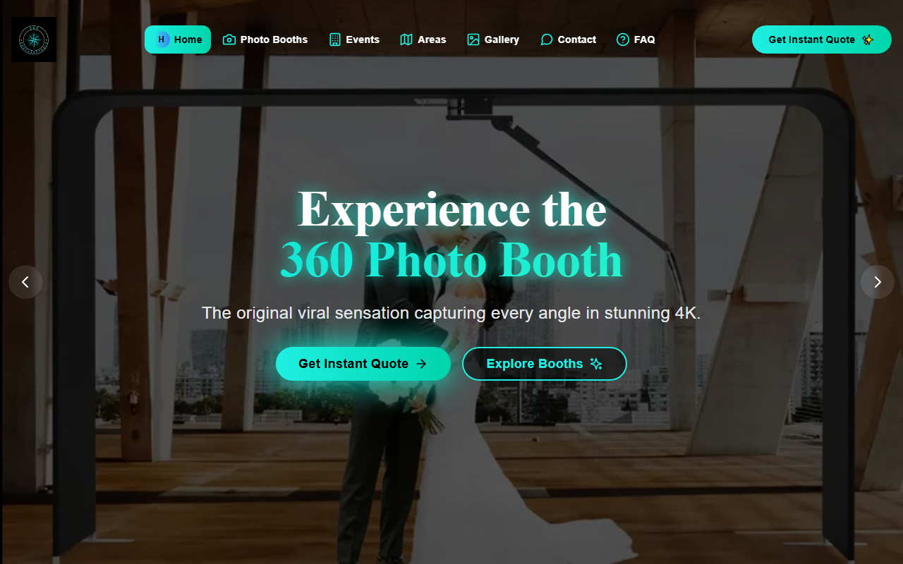 360photobooth6ix.com screenshot