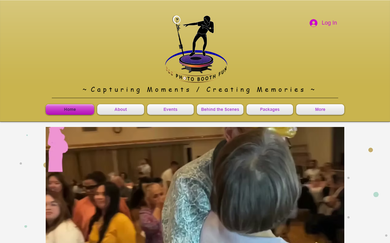 360photoboothfun.com screenshot