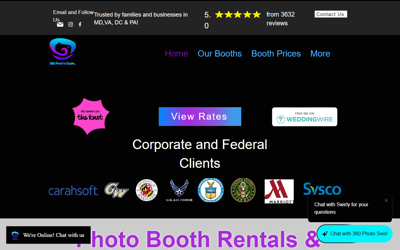 360photoswirl.com screenshot