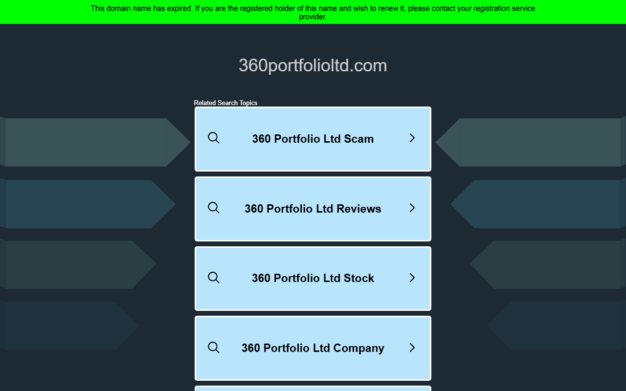 360portfolioltd.com screenshot