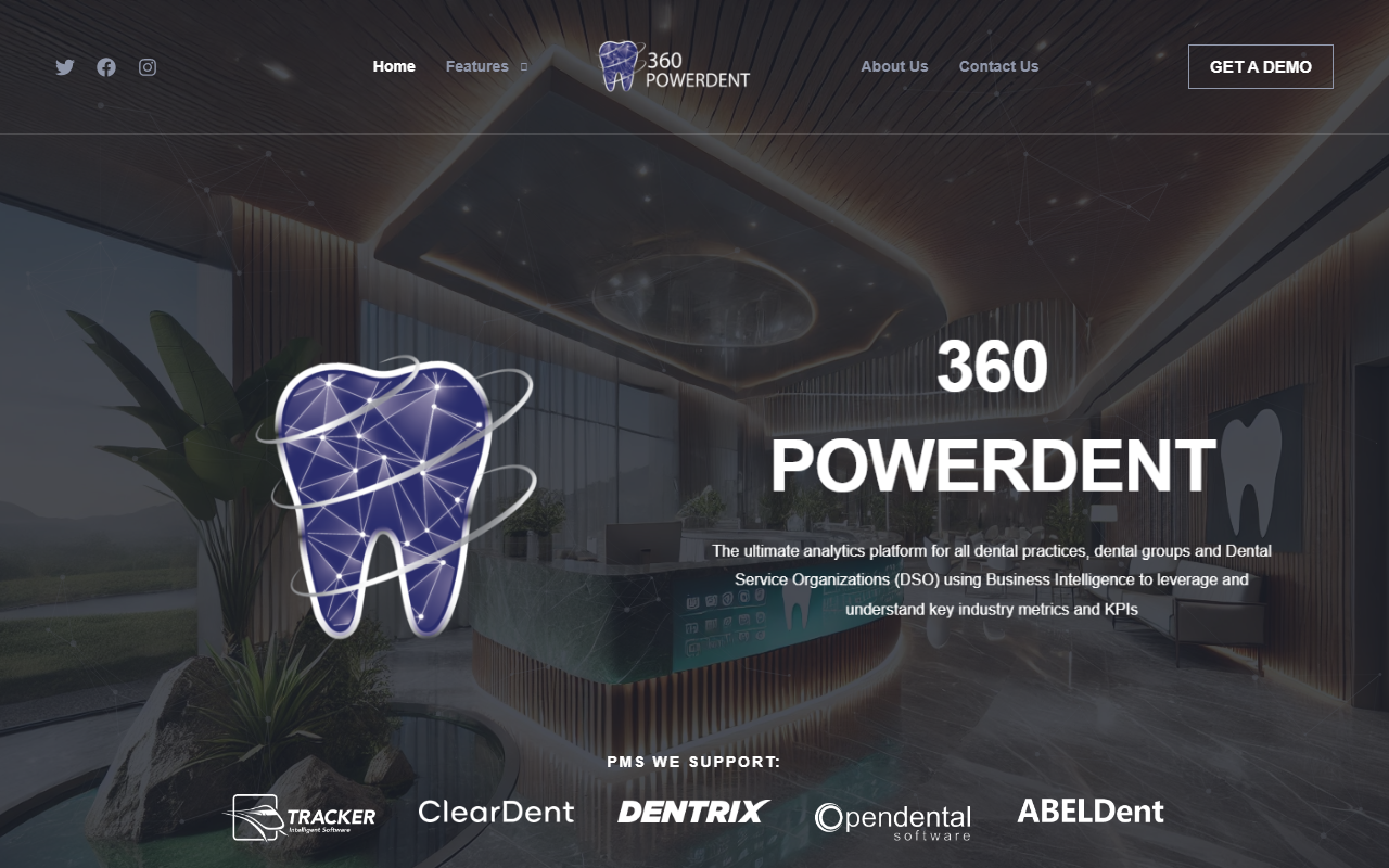 360powerdent.com screenshot