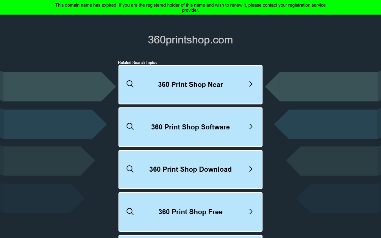 360printshop.com screenshot