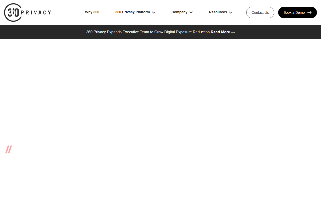 360privacy.com screenshot