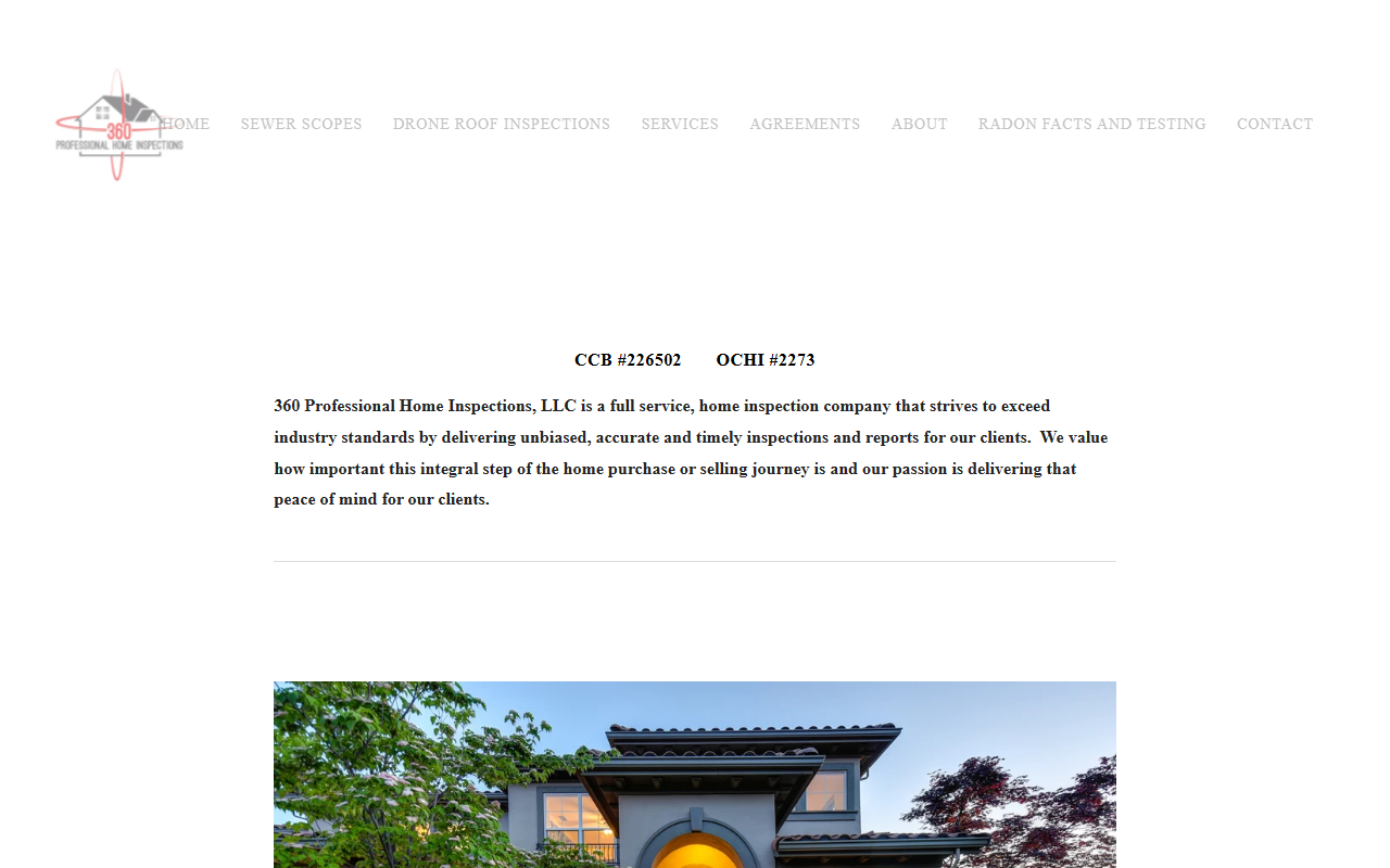 360proinspection.com screenshot