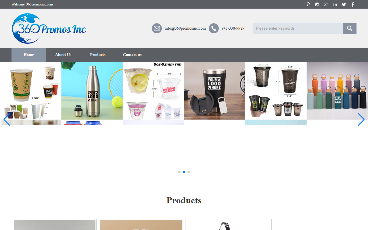 360promosinc.com screenshot