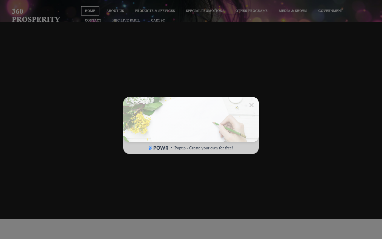 360prosperity.com screenshot