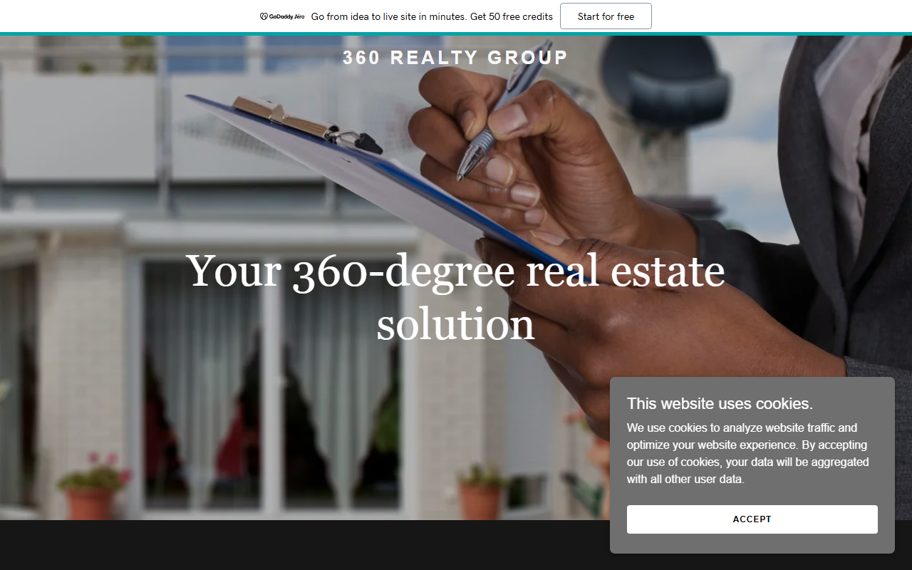 360realtygrp.com screenshot