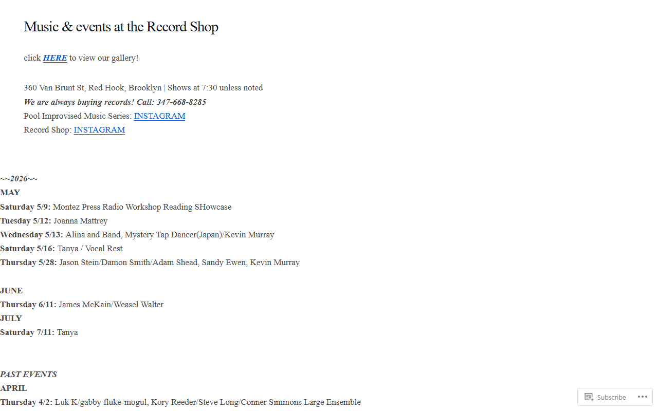 360recordshop.com screenshot
