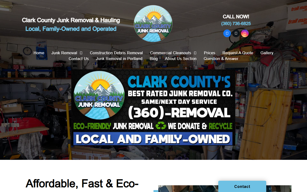 360removal.com screenshot