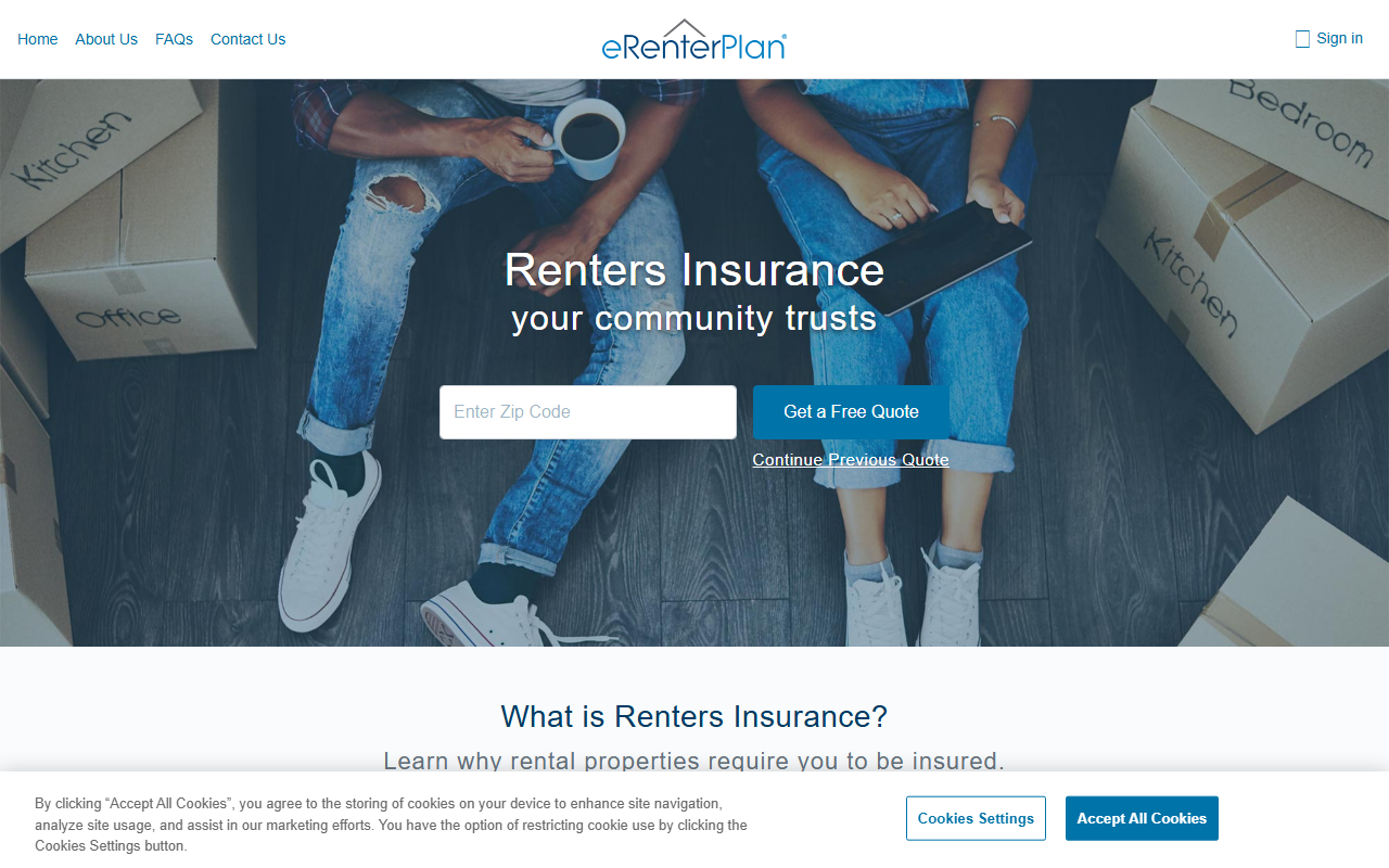 360renters.com screenshot