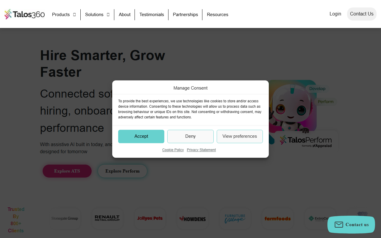 360resourcing.com screenshot
