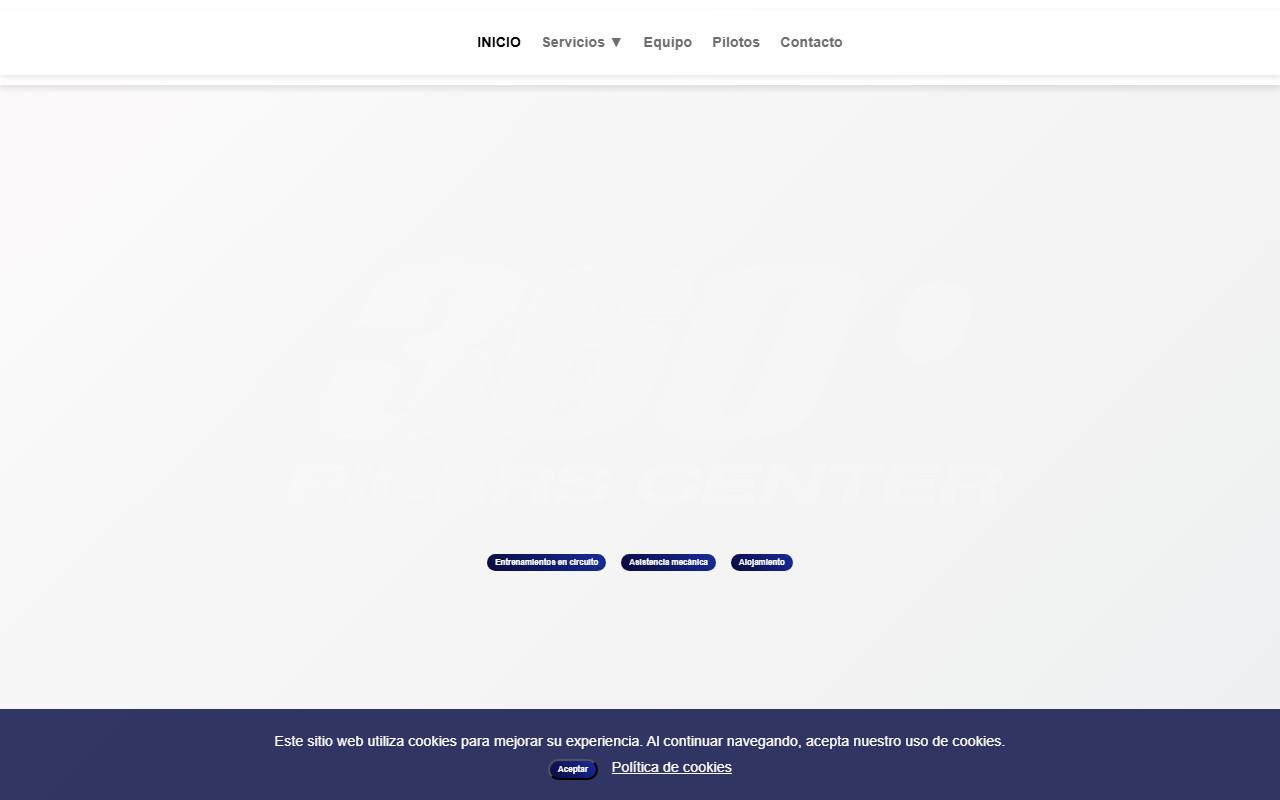 360riderscenter.com screenshot