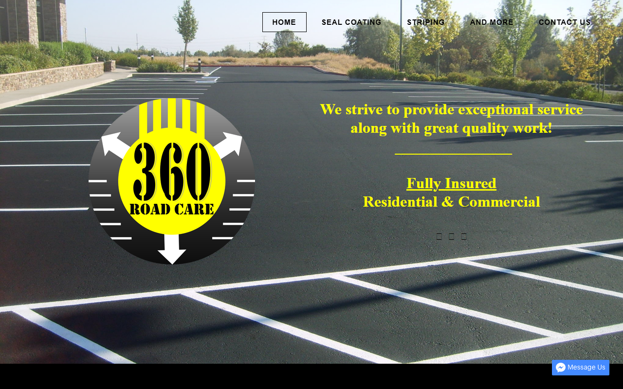 360roadcare.com screenshot
