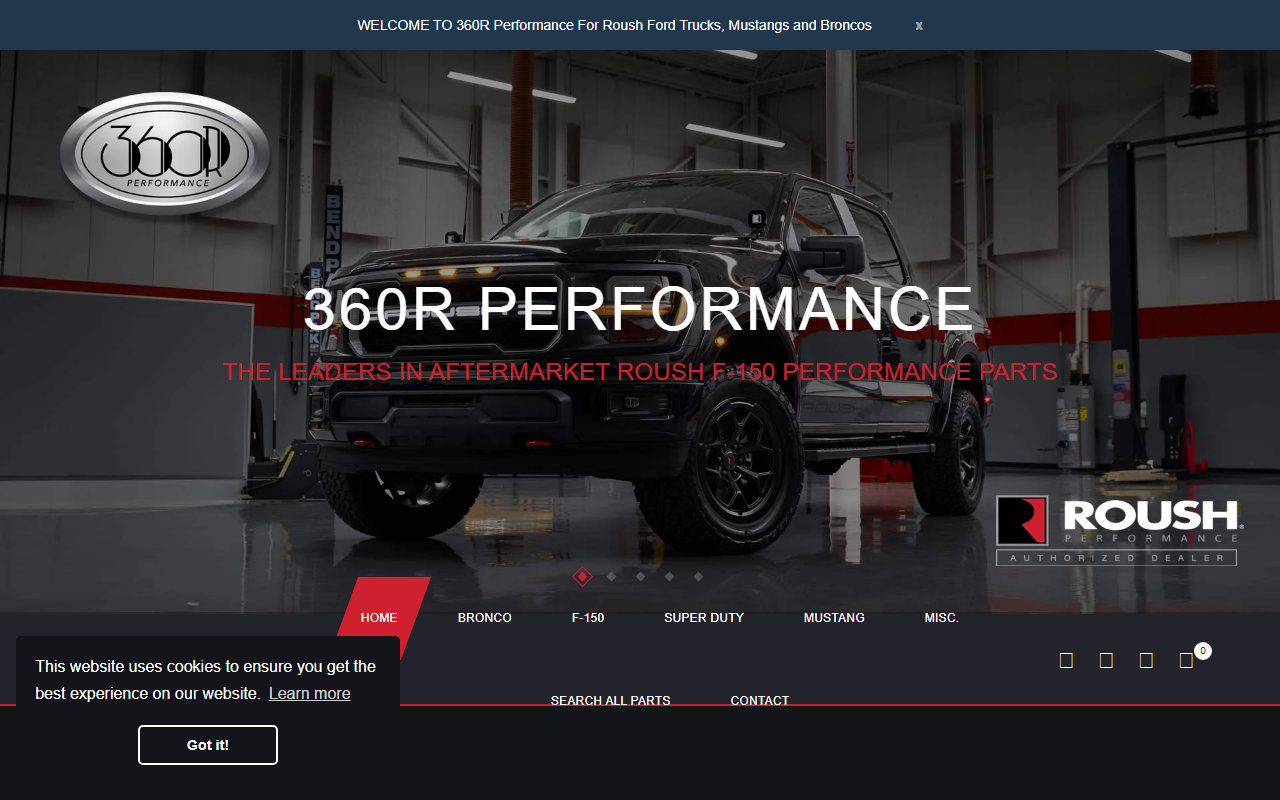 360rperformance.com screenshot