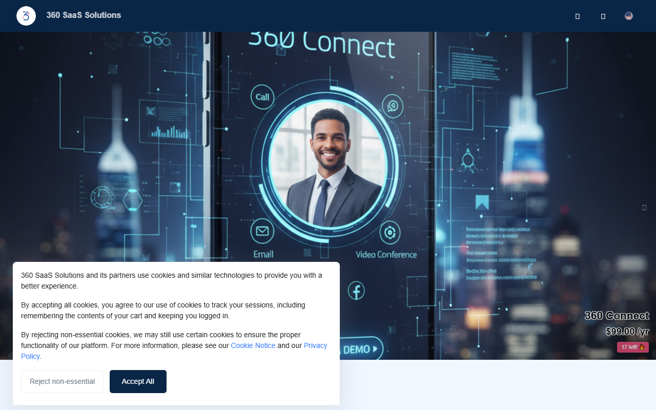 360saasolutions.com screenshot