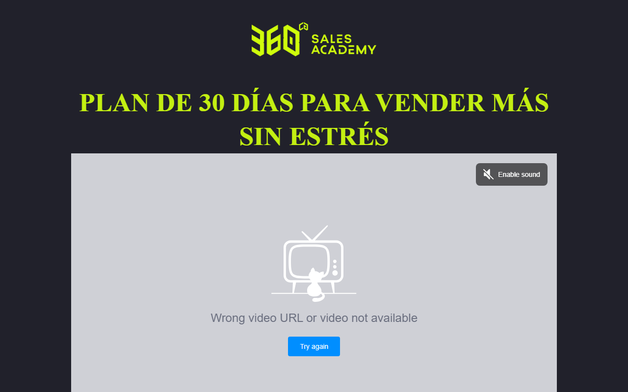 360salesacademy.com screenshot