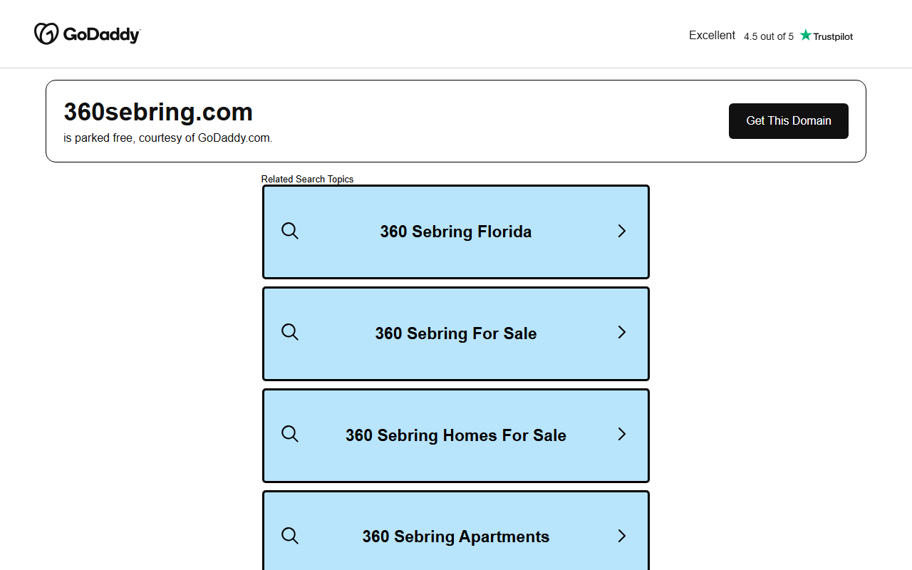 360sebring.com screenshot