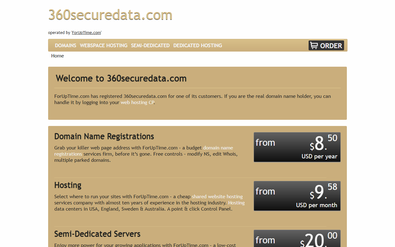 360securedata.com screenshot