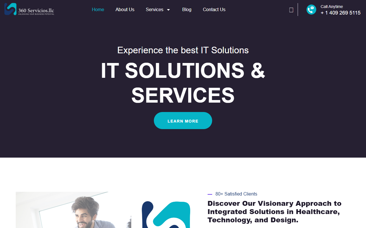 360serviciosllc.com screenshot