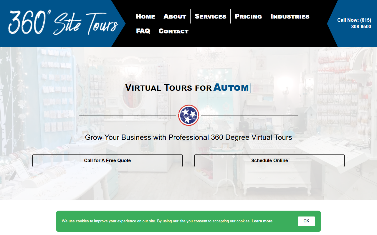 360sitetours.com screenshot