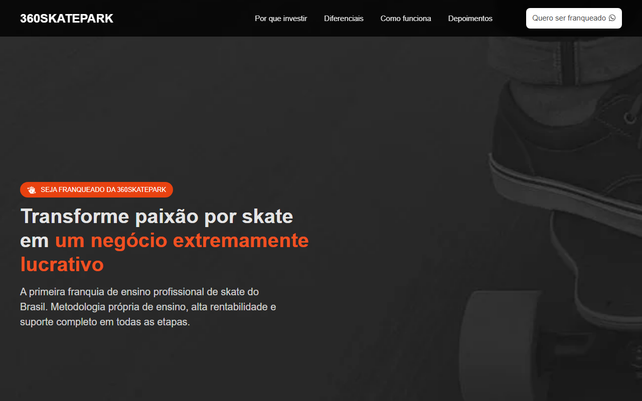 360skatepark.com screenshot