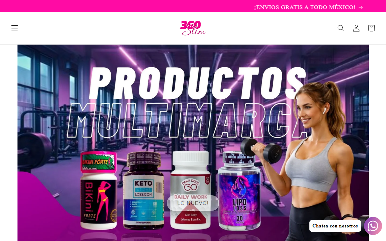 360slimmexico.com screenshot