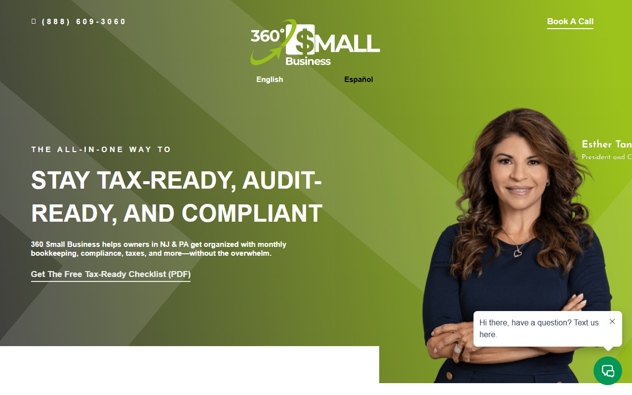 360smallbiz.com screenshot