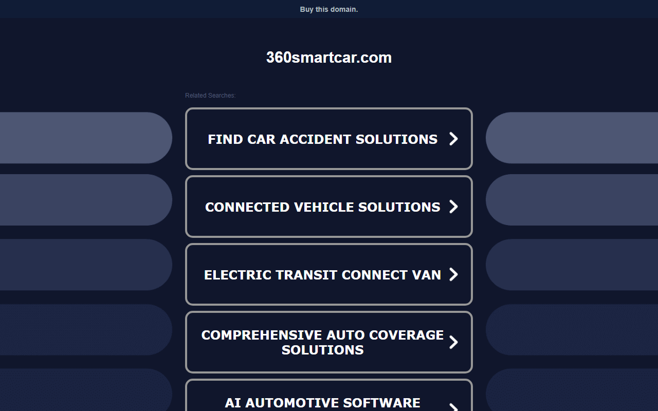360smartcar.com screenshot