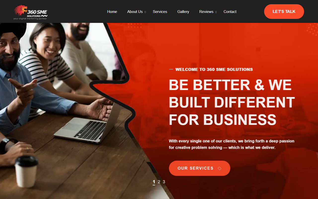 360smesolutions.com screenshot
