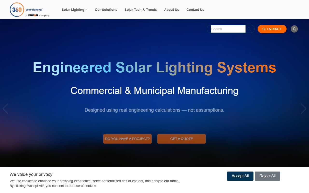 360solarled.com screenshot