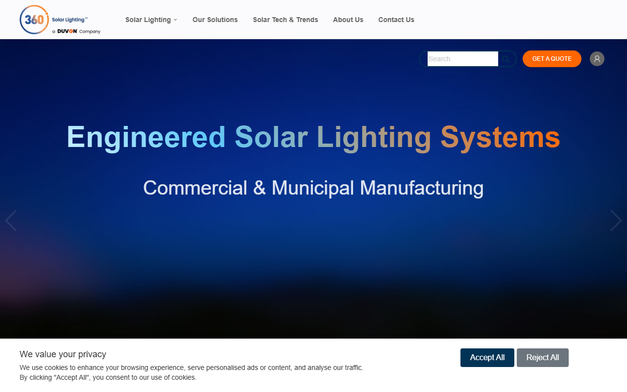 360solarpro.com screenshot