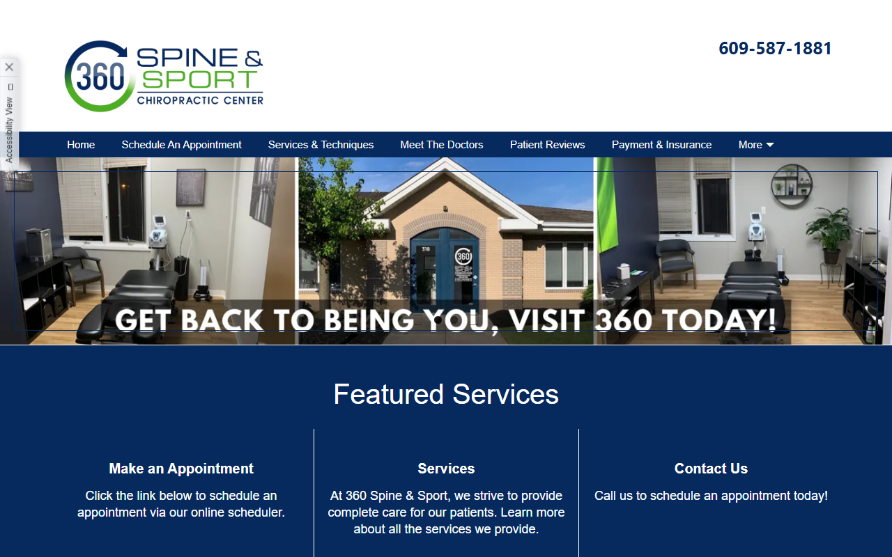 360spinesport.com screenshot