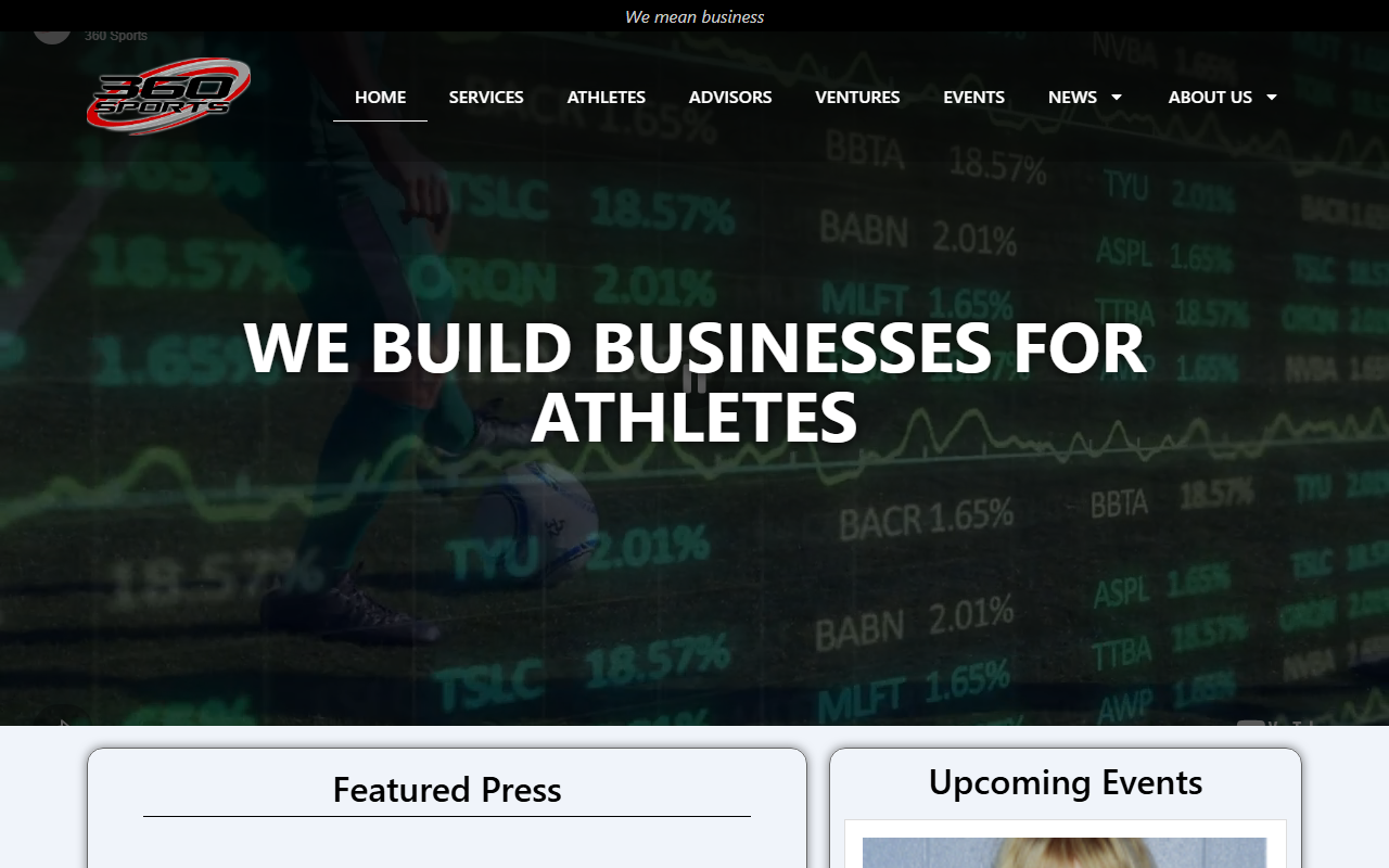 360sportsapp.com screenshot