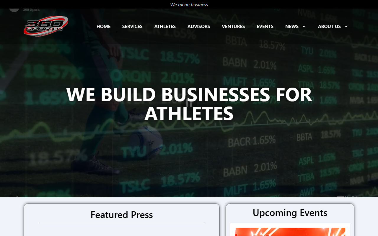 360sportsinc.com screenshot