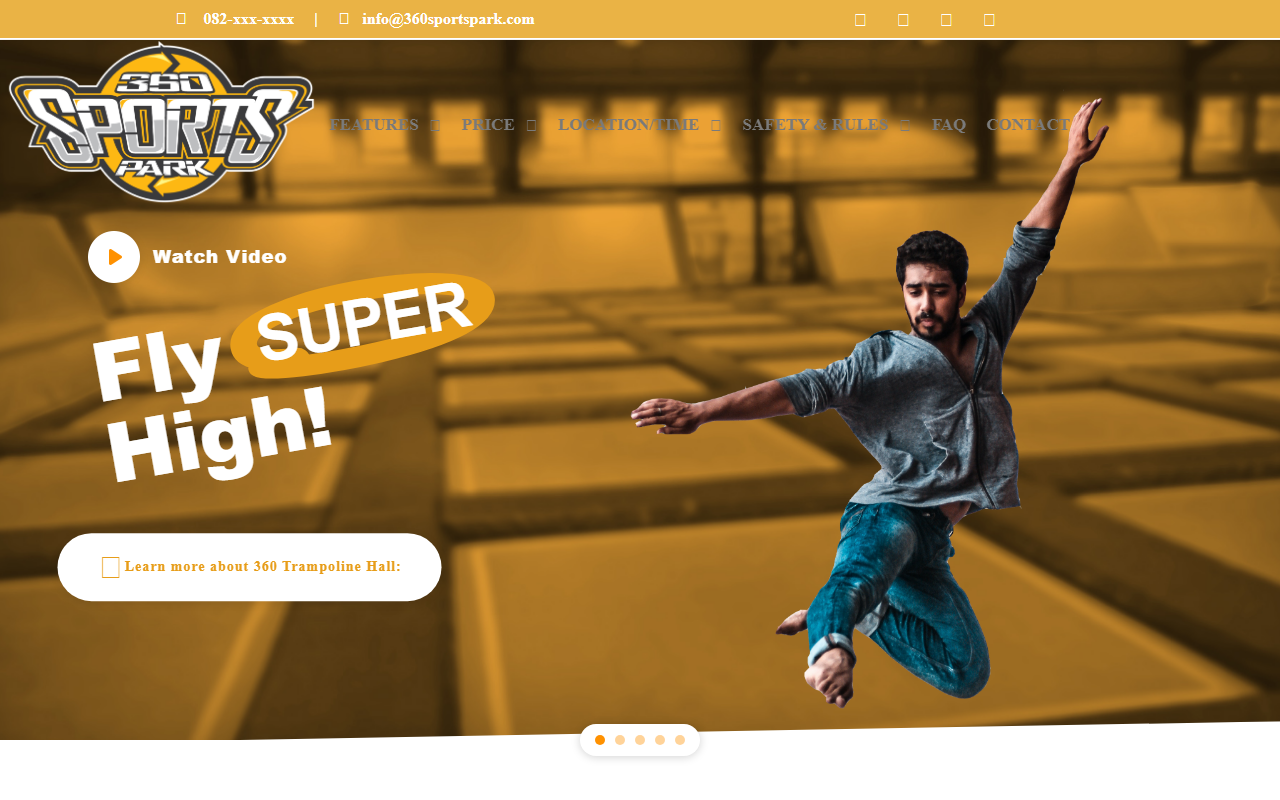 360sportspark.com screenshot